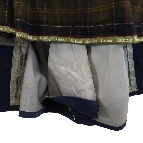 Barbour バブアー 長袖 ブルゾン S ネイビー 裏フリース メンズ