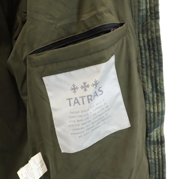 TATRAS タトラス 迷彩 長袖 ダウンジャケット 2 グリーン系 カモフラ レディース