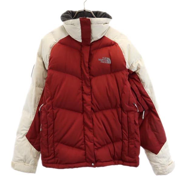 THE NORTH FACE ノースフェイス 長袖 中綿ジャケット S レッド系 ベンチレーション ロゴ レディース