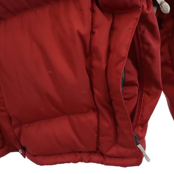 THE NORTH FACE ノースフェイス 長袖 中綿ジャケット S レッド系 ベンチレーション ロゴ レディース