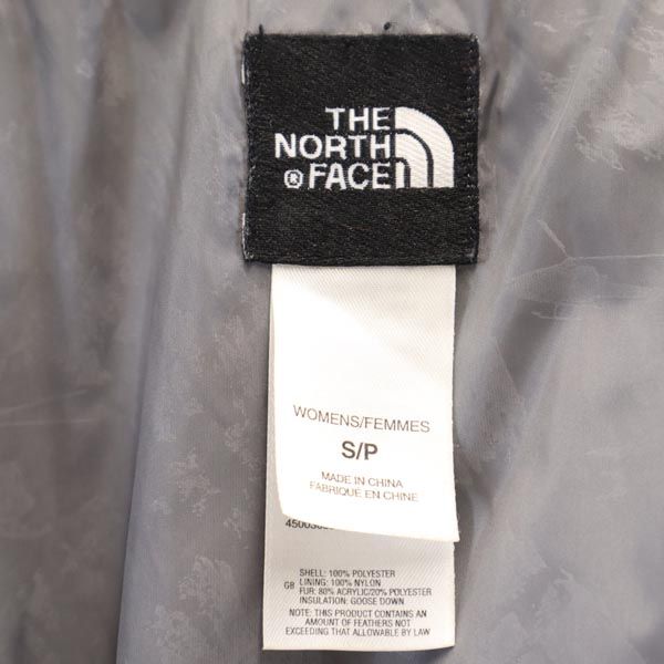 THE NORTH FACE ノースフェイス 長袖 中綿ジャケット S レッド系 ベンチレーション ロゴ レディース