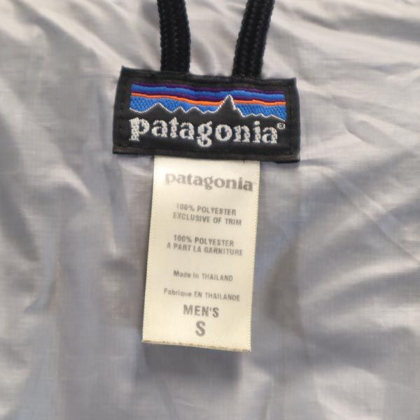 パタゴニア アウトドア 長袖 中綿ジャケット S 黒 patagonia メンズ