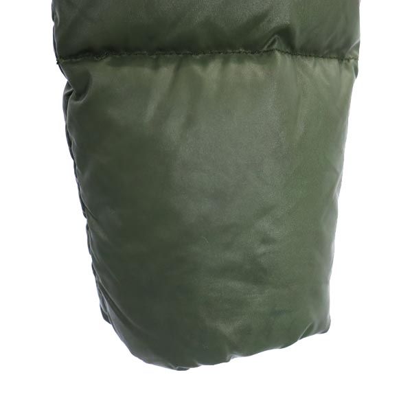 DUVETICA デュベティカ 長袖 ダウンジャケット 38 グリーン タヌキリアルファー フード レディース