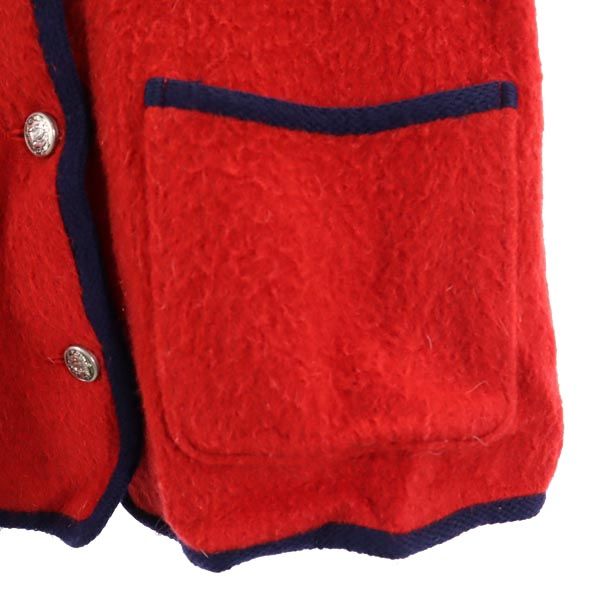 McGregor マックレガー フリース テーラードジャケット 160cm レッド キッズ