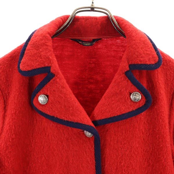 McGregor マックレガー フリース テーラードジャケット 160cm レッド キッズ