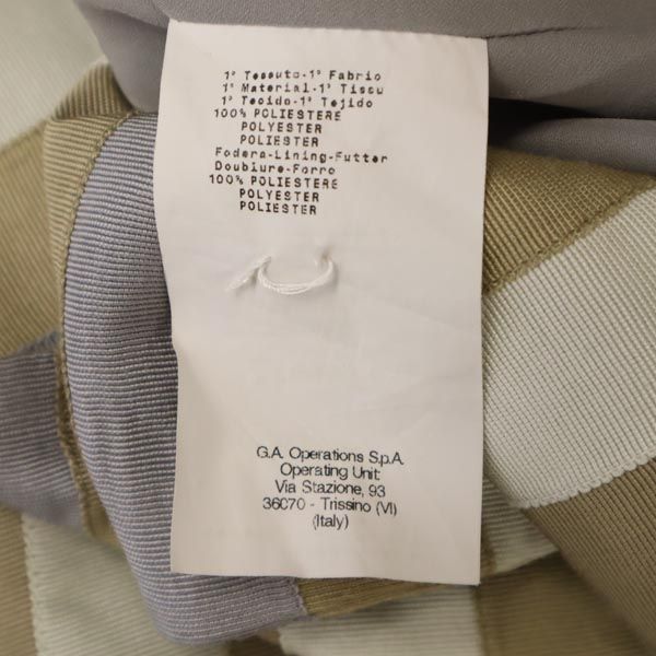 Emporio Armani エンポリオアルマーニ ボーダー柄 テーラードジャケット 42 レディース