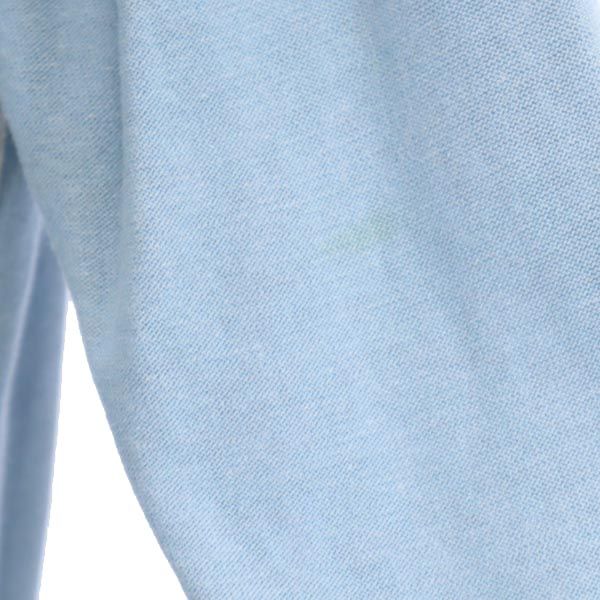 LANVIN en Bleu ランバンオンブルー ニット ジップジャケット 50 水色 メンズ