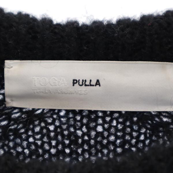 TOGA PULLA トーガプルラ 長袖 ニット 36 ネイビー系 セーター レディース