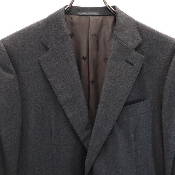 GIVENCHY ジバンシィ イタリア製 ウール100％ テーラードジャケット グレー メンズ
