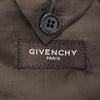 ジバンシィ イタリア製 ウール100％ テーラードジャケット グレー GIVENCHY メンズ