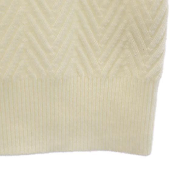 MACKINTOSH PHILOSOPHY マッキントッシュフィロソフィー 長袖 ウールブレンド ニット セーター 38 ホワイト メンズ