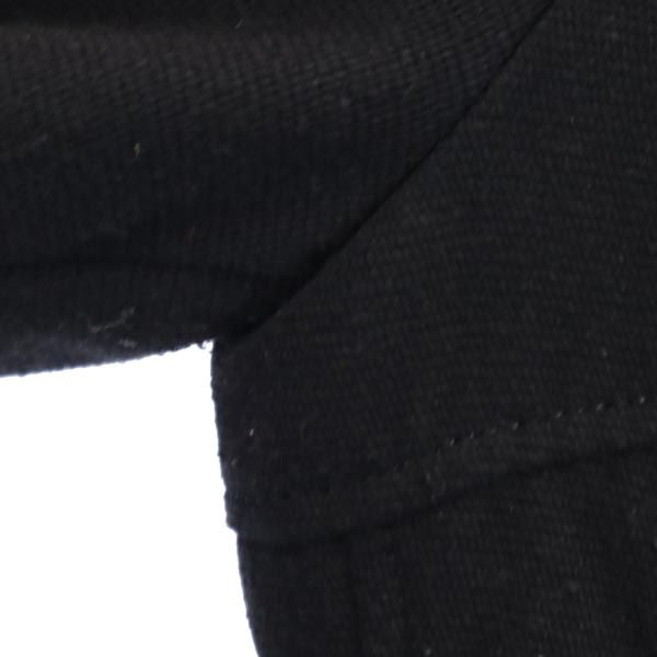 MAX&CO マックスアンドコー ドンキ襟 コットンニット ジャケット 44 ブラック レディース