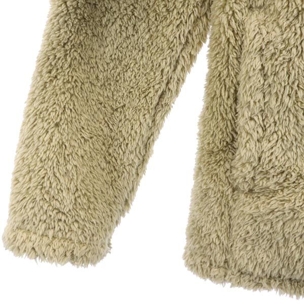 patagonia パタゴニア フード付き 65485 ボアジャケット M ベージュ キッズ