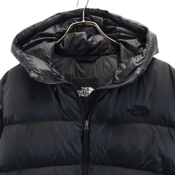 THE NORTH FACE ノースフェイス NPW62131 アウトドア ダウンジャケット M ブラック系 ロゴ レディース