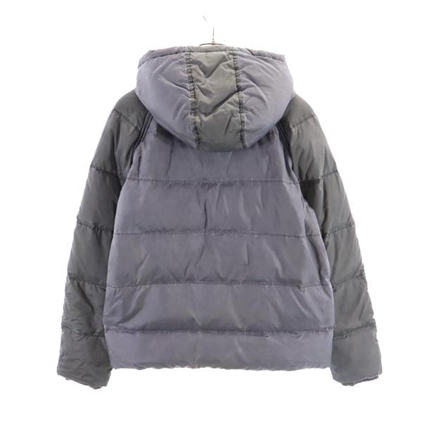 ARMANI JUNIOR アルマーニジュニア ダウンジャケット 14A グレー系 ロゴ ベスト キッズ