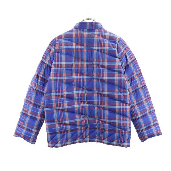 patagonia パタゴニア アウトドア チェック柄 ダウンジャケット XXL