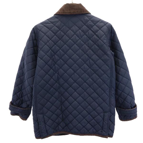 Polo by Ralph Lauren ポロバイラルフローレン キルティングジャケット 140 ネイビー系 ロゴ キッズ