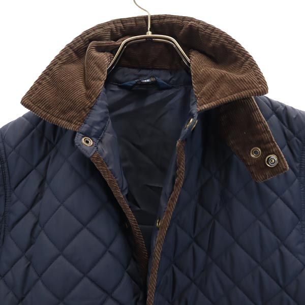 Polo by Ralph Lauren ポロバイラルフローレン キルティングジャケット 140 ネイビー系 ロゴ キッズ