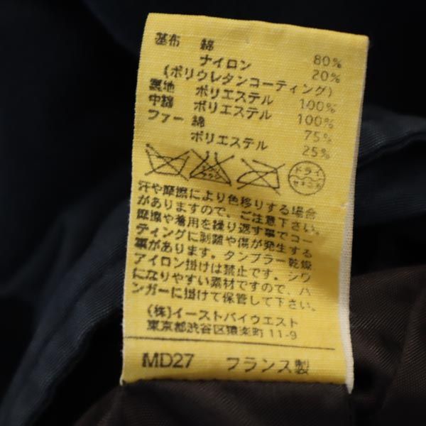 A.P.C. アーペーセー フランス製 ライダースジャケット 38 ネイビー レディース