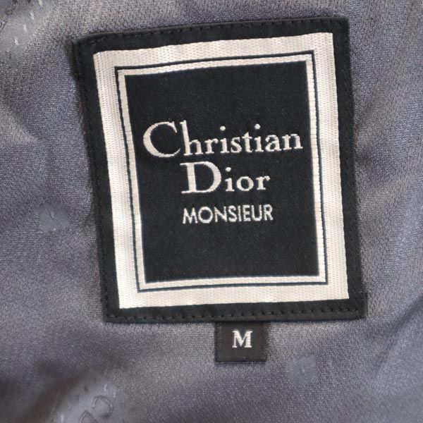 Christian Dior クリスチャンディオール テーラードジャケット M ダークグレー メンズ
