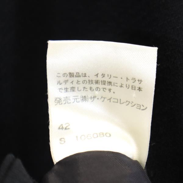 TRUSSARDI トラサルディ ジャケット 42 ブラック レディース