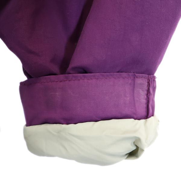 エルエルビーン アウトドア ナイロン 中綿ジャケット M パープル L.L.Bean レディース