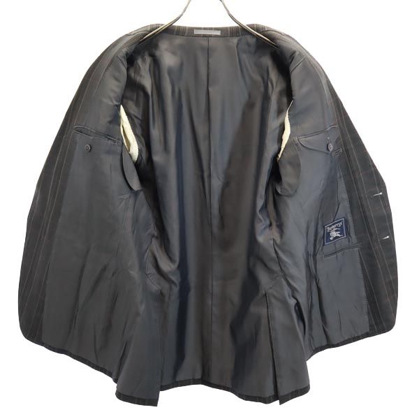 Burberrys バーバリーズ 90s オールド チェック ウール100％ テーラードジャケット AB6 グレー系 メンズ