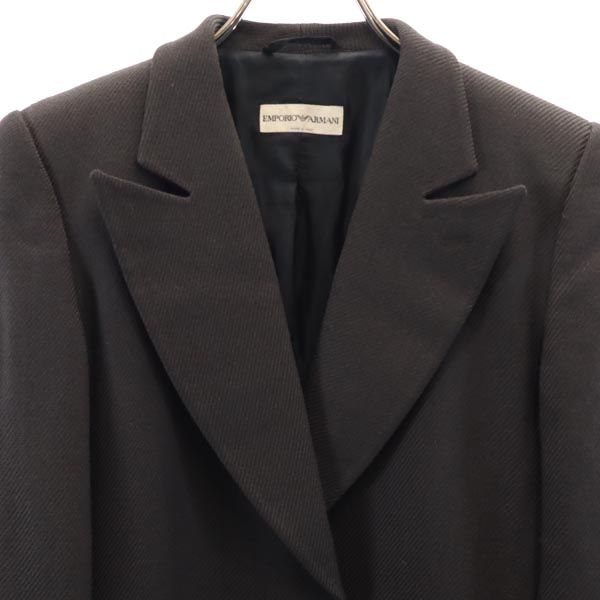 Emporio Armani エンポリオアルマーニ イタリア製 テーラードジャケット ブラウン系 レディース