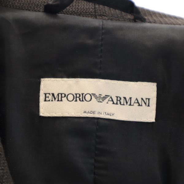 Emporio Armani エンポリオアルマーニ イタリア製 テーラードジャケット ブラウン系 レディース