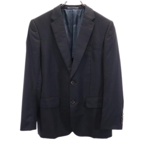 Paul Smith ポールスミス 日本製 ドット柄 ウール100％ テーラードジャケット M ブラック系 LONDON メンズ