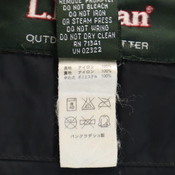 L.L.Bean エルエルビーン 中綿ジャケット S ブラック メンズ