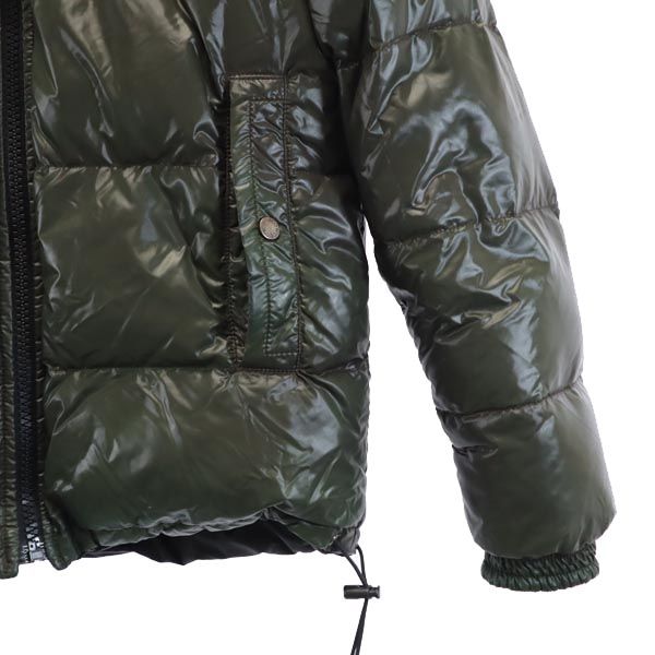 MONCLER モンクレール リバーシブル ダウンジャケット カーキ系 メンズ