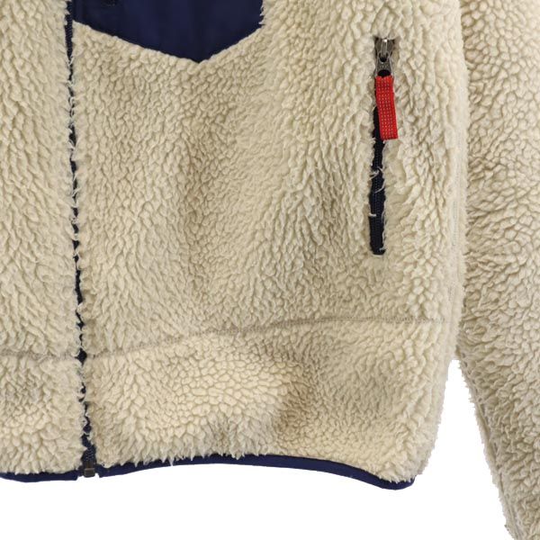 patagonia パタゴニア 65625 ボアジャケット XXL16-18 ホワイト系 キッズ