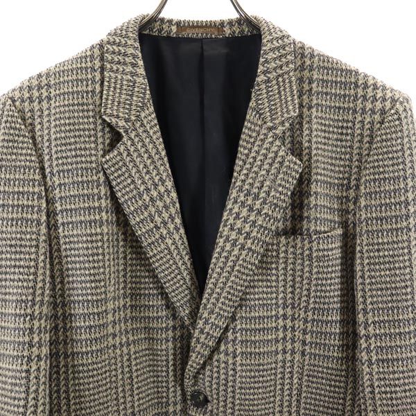 GIVENCHY ジバンシィ ツイードウール テーラードジャケット ベージュ系 ブレザー メンズ