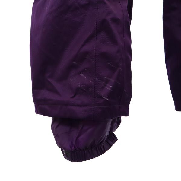 BURTON バートン スノーボード ウェア 上下 セットアップ 上:S/下:M アイボリー系×紫 スキーウェア レディース