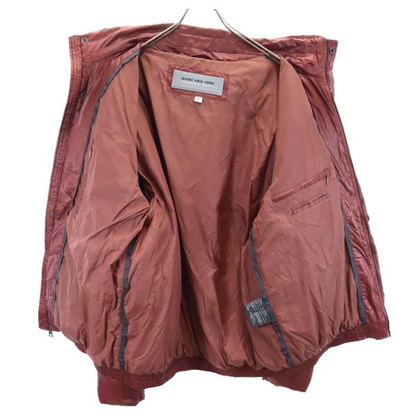 MARC NEW YORK BY ANDREW MARC マークニューヨークバイアンドリューマーク 長袖 ダウンジャケット XL レッド系 フード メンズ