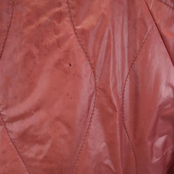 MASTERPIECE マスターピース 長袖 中綿 ナイロンジャケット M レッド系 フード メンズ