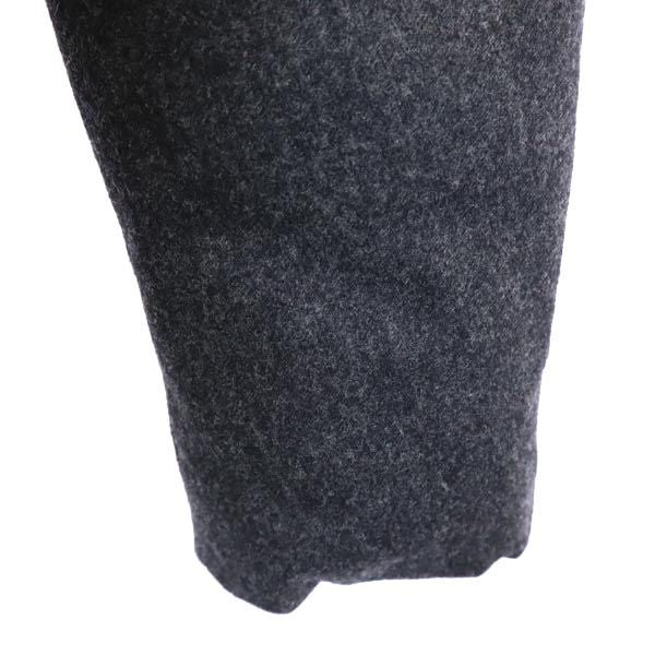 Emporio Armani エンポリオアルマーニ ウールブレンド 長袖 ボリュームカラー ジャケット 40 グレー系 レディース