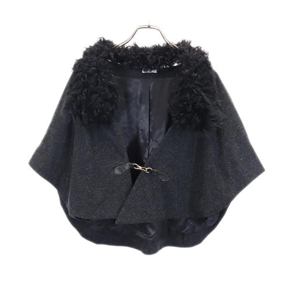 MACKINTOSH PHILOSOPHY マッキントッシュフィロソフィー 三陽商会 7分袖 ポンチョ グレー系 レディース