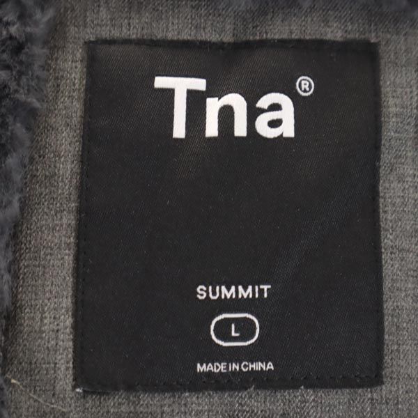 Tna ティーエヌエー 長袖 ダウンジャケット L グレー系 フード メンズ