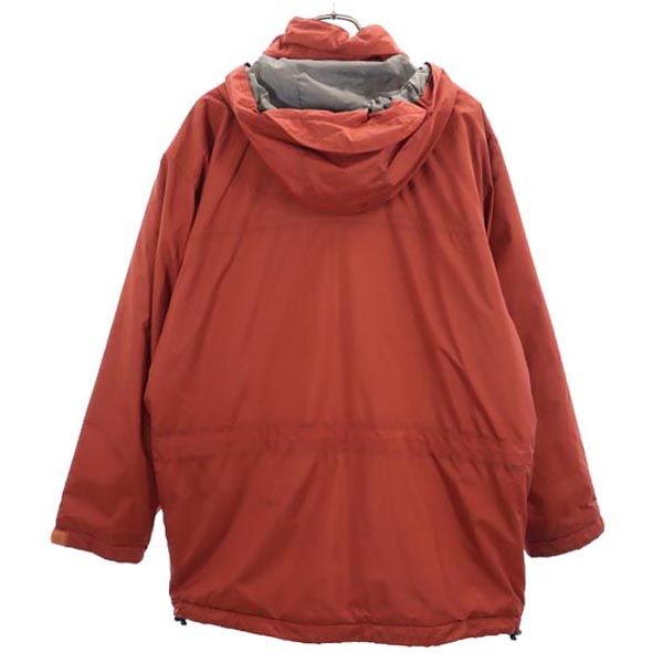 THE NORTH FACE ノースフェイス 長袖 中綿 アウトドアジャケット L レッド系 ロゴ メンズ