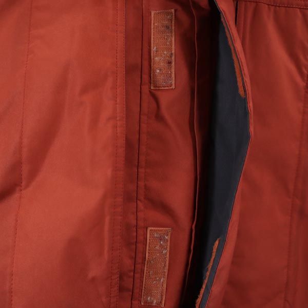 THE NORTH FACE ノースフェイス 長袖 中綿 アウトドアジャケット L レッド系 ロゴ メンズ