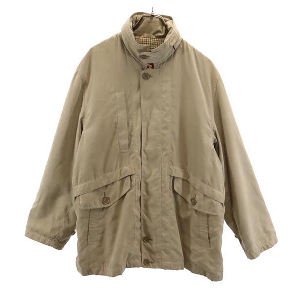 ジャケット M ベージュ 収納型フード メンズ