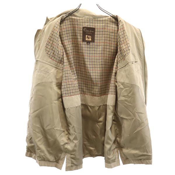 ジャケット M ベージュ 収納型フード メンズ