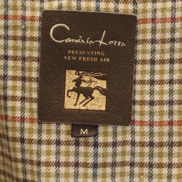 ジャケット M ベージュ 収納型フード メンズ