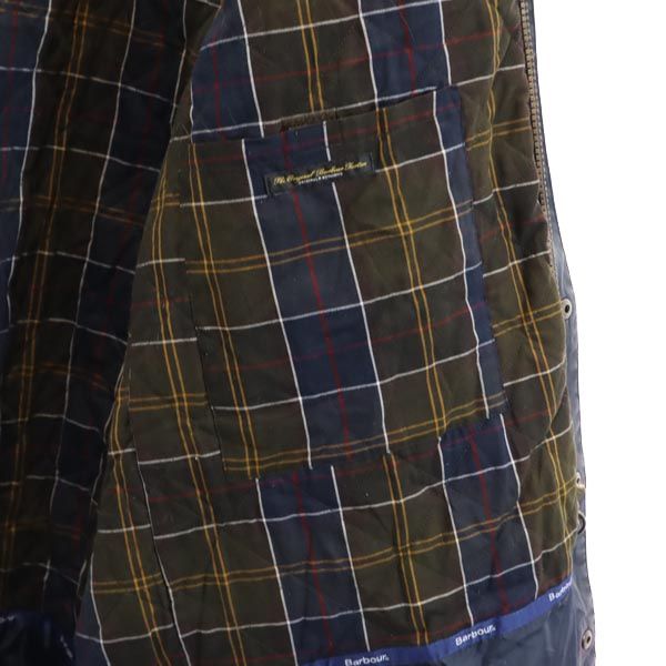 Barbour バブアー コットン ジャケット L グレー系 メンズ