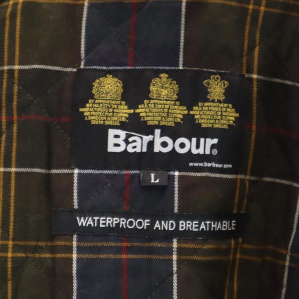 バブアー コットン ジャケット L グレー系 Barbour メンズ