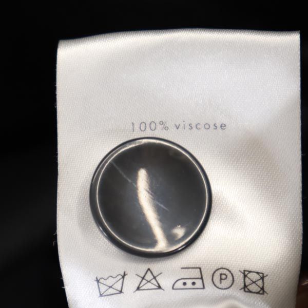 AERON アーロン 長袖 ドルマンスリーブ カットソー 34 ブラック系 レディース