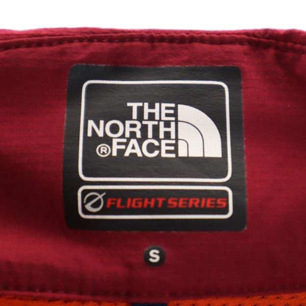 THE NORTH FACE ノースフェイス NP21257 アウトドア プリント ナイロンジャケット S オレンジ系 パーカー ロゴ メンズ