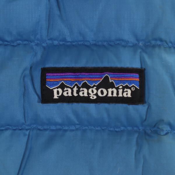 パタゴニア ダウンジャケット 3T ブルー系 patagonia アウトドア キッズ